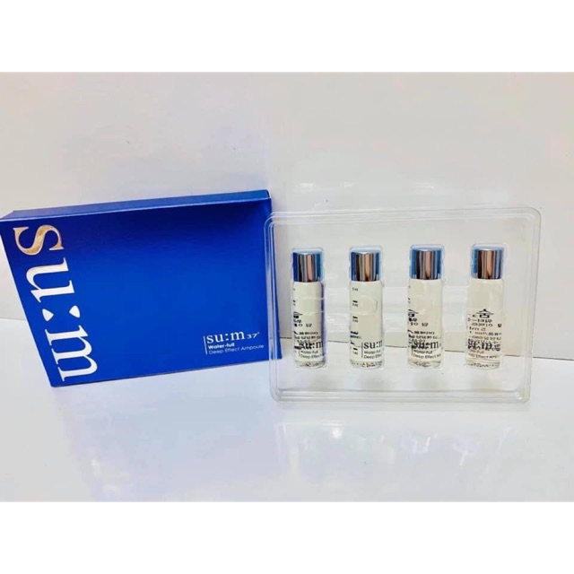 TINH CHẤT CẤP NƯỚC, SE KHÍT LỖ CHÂN LÔNG SUM XANH sét 4 lọ SỈ