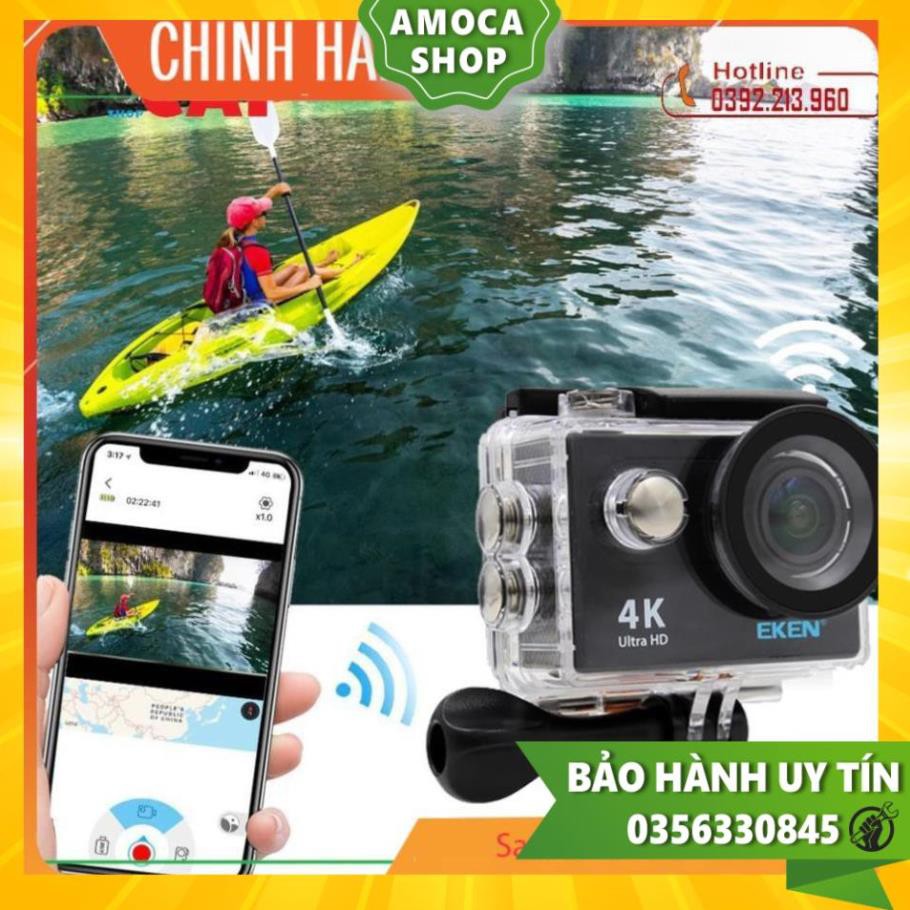 [ TRỢ SHIP] Camera Hành Trình 4K Ultra HD Wifi Kết Nối Với Điện Thoại Live Stream Eken H9R [ CÓ VIDEO]