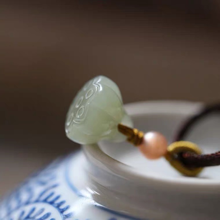 (269k) Vòng cổ đài sen bình an may mắn thanh tịnh hạnh phúc