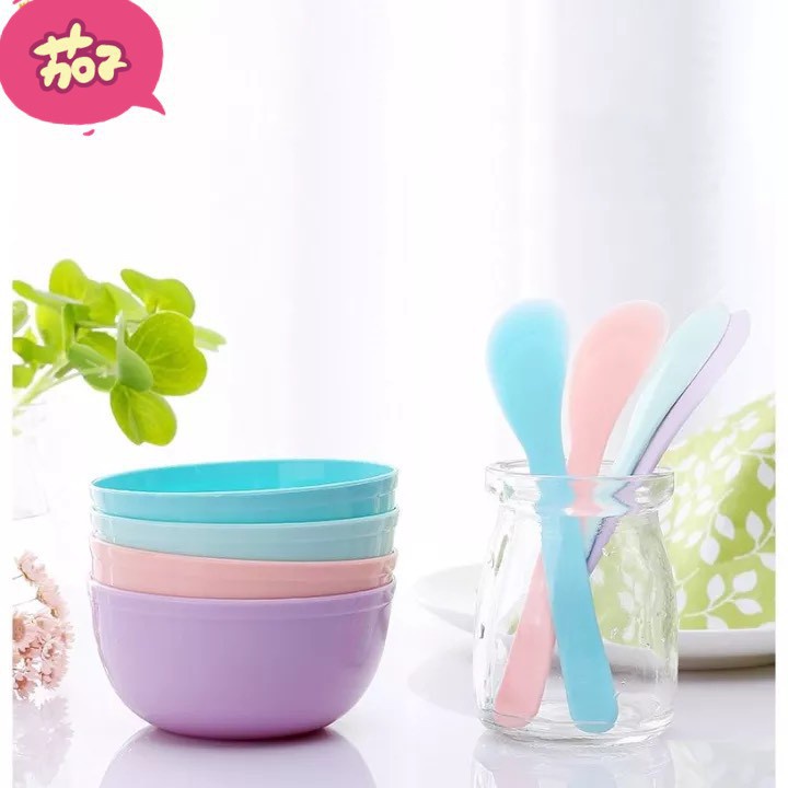 Bát Trộn Mặt Nạ, Que Trộn Mặt Nạ, Dụng Cụ Làm Mask 88134 ĐỨC TÀI