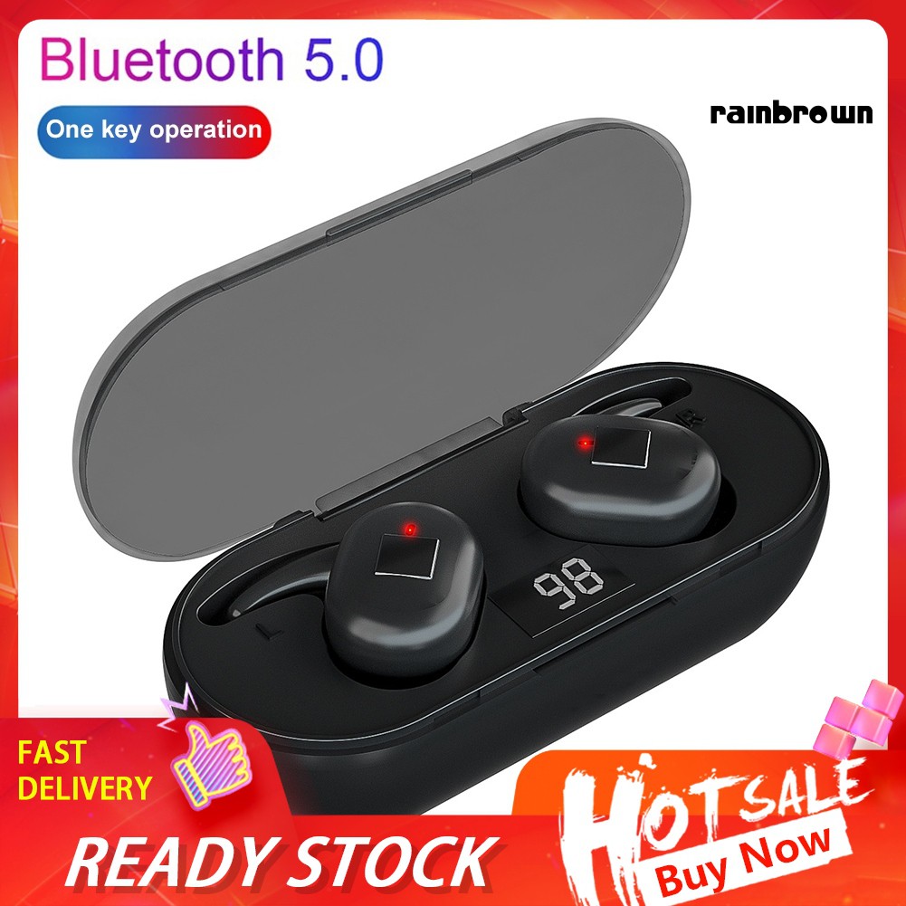 Tai Nghe Bluetooth 5.0 Không Dây Giảm Ồn / Rej / Q1 Tws