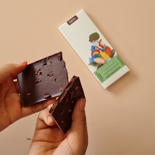 Socola Đen Hạt Ca Cao Rang Stone Hill Cocoa Products