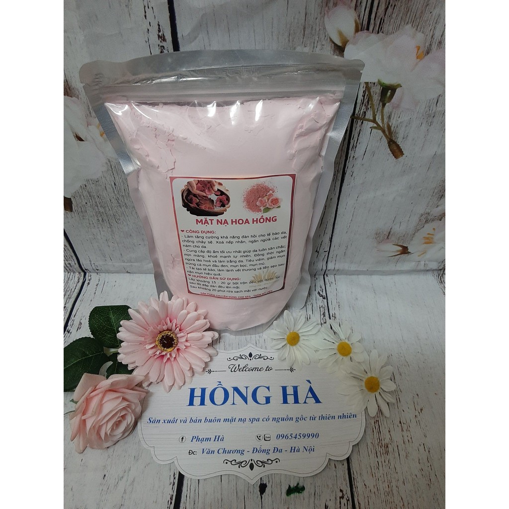 Mặt nạ thạch hoa hồng 100gr