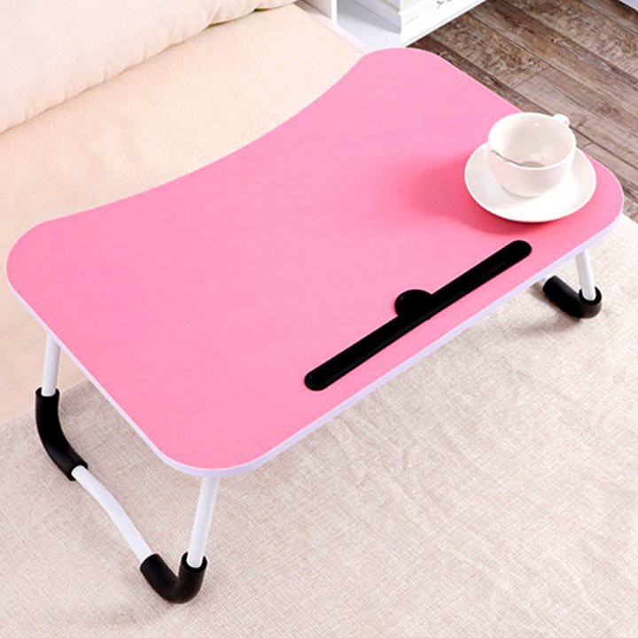 Bàn học có khe cắm điện thoại laptop xếp gọn | BigBuy360 - bigbuy360.vn