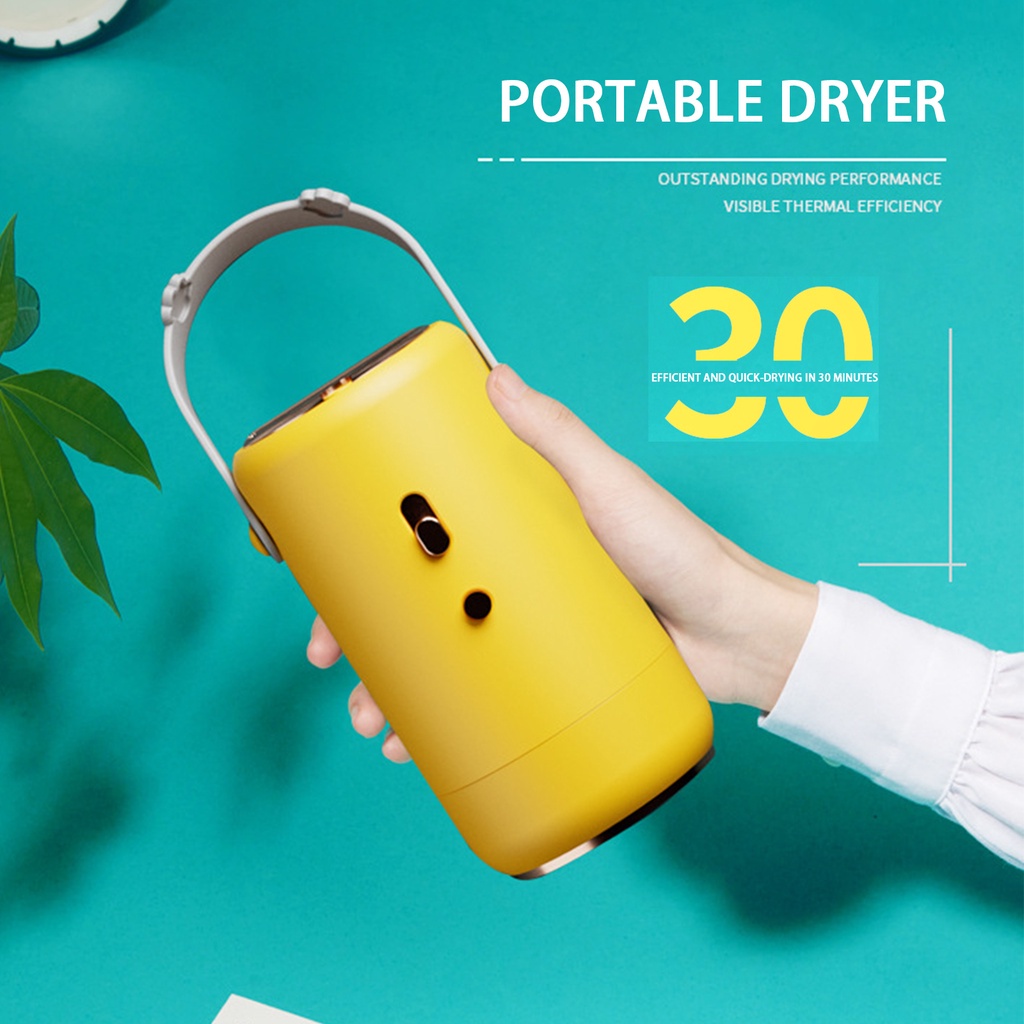 Máy Sấy Quần Áo Mini 500W Đa Năng Tiện Lợi Dễ Sử Dụng