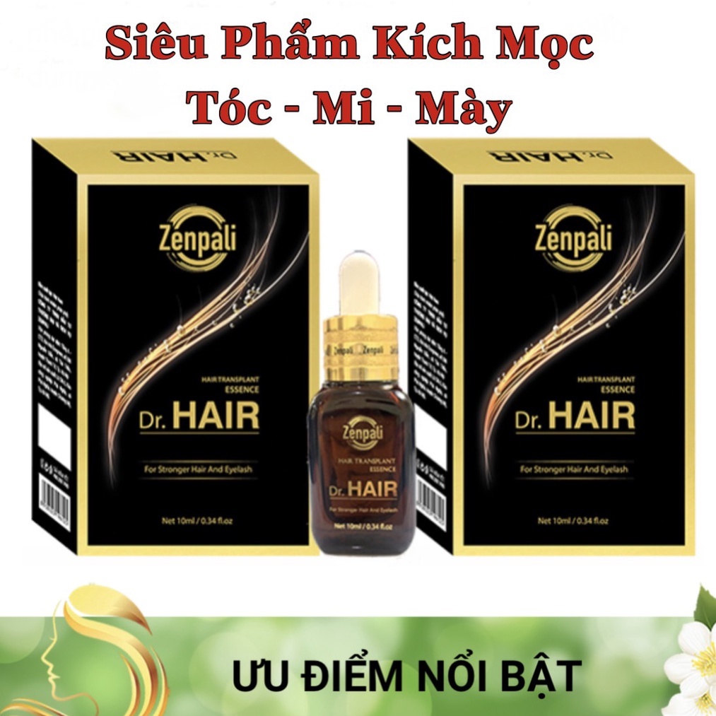 Dr HAIR KÍCH MỌC TÓC, TINH DẦU MỌC TÓC - MI - MÀY CHÍNH HÃNG CÔNG TY