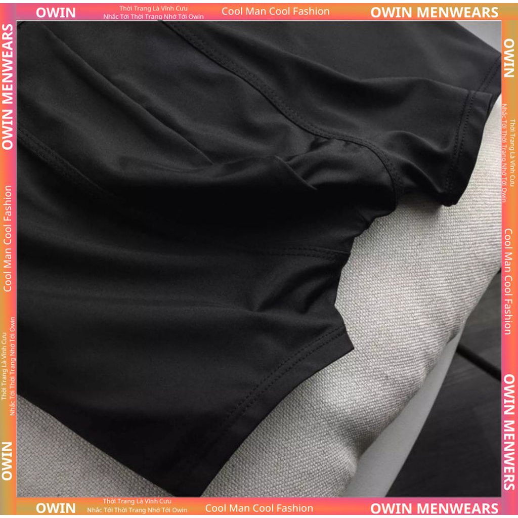 Quần Sịp Nam thun lạnh SI01, Quần lót nam Boxer ICON Demin co dãn 4 chiều sexy cao cấp (Che Tên) OWIN