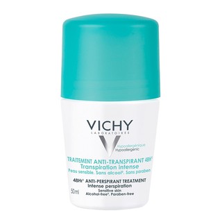 Lăn nách Vichy Antiperspirant Deodorant 48h - Xanh