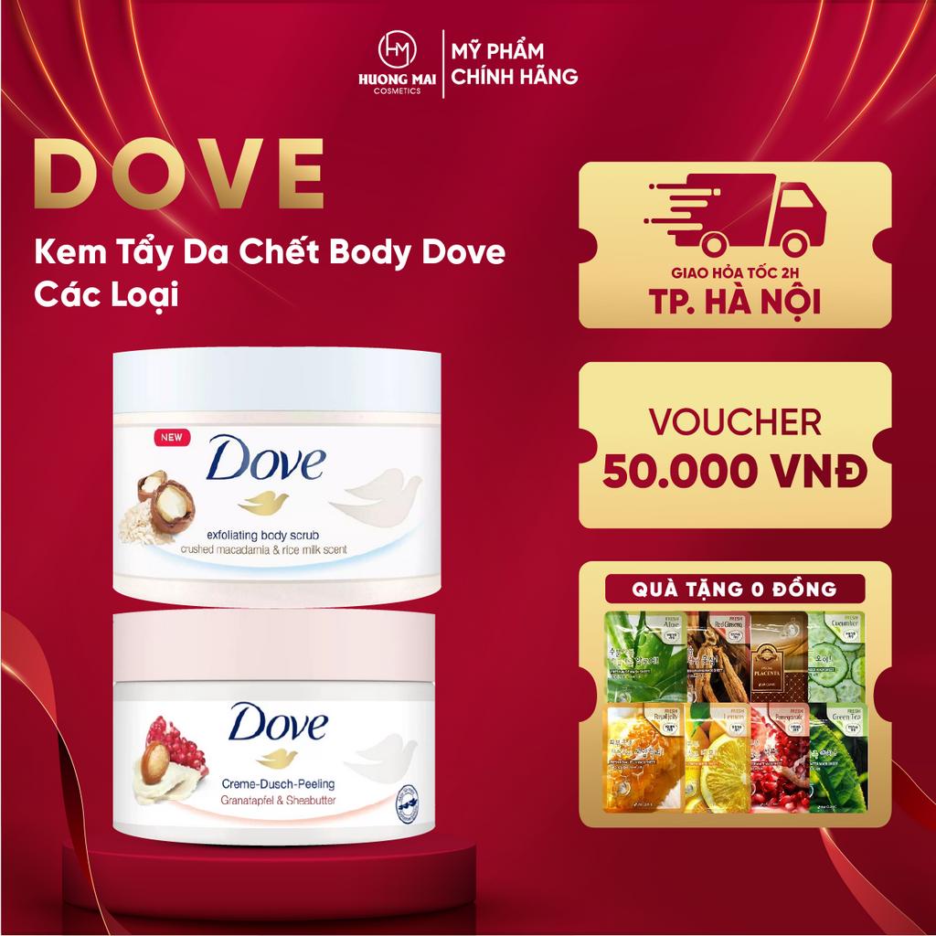 Kem Tẩy Da Chết Body Dove Các Loại