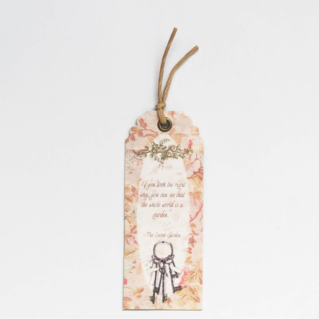 Bookmark Secret Garden (khu vườn bí mật)- BM14RE05