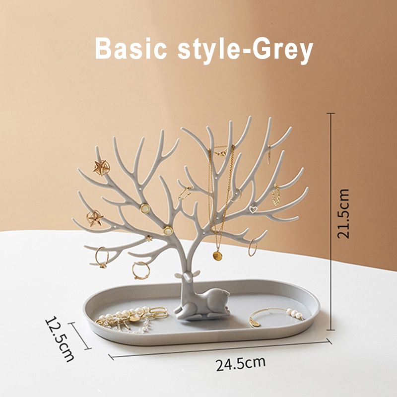 Giá Đỡ Trưng Bày Trang Sức Hình Gạc Hươu 2 Kiểu Dáng Sáng Tạo