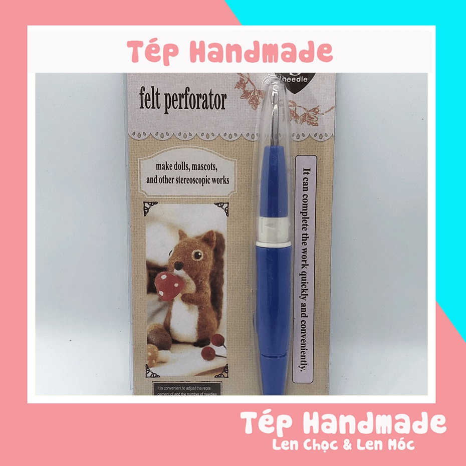 bút len chọc 3 kim loại tốt giá tốt needle felting