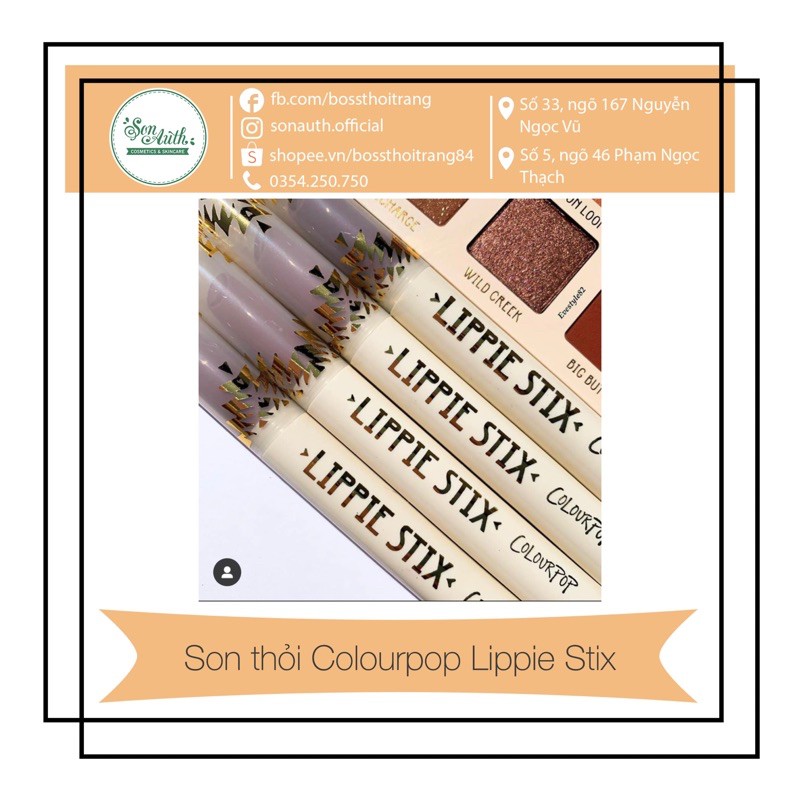 Son thỏi Colourpop lippie Stix (Limited)
