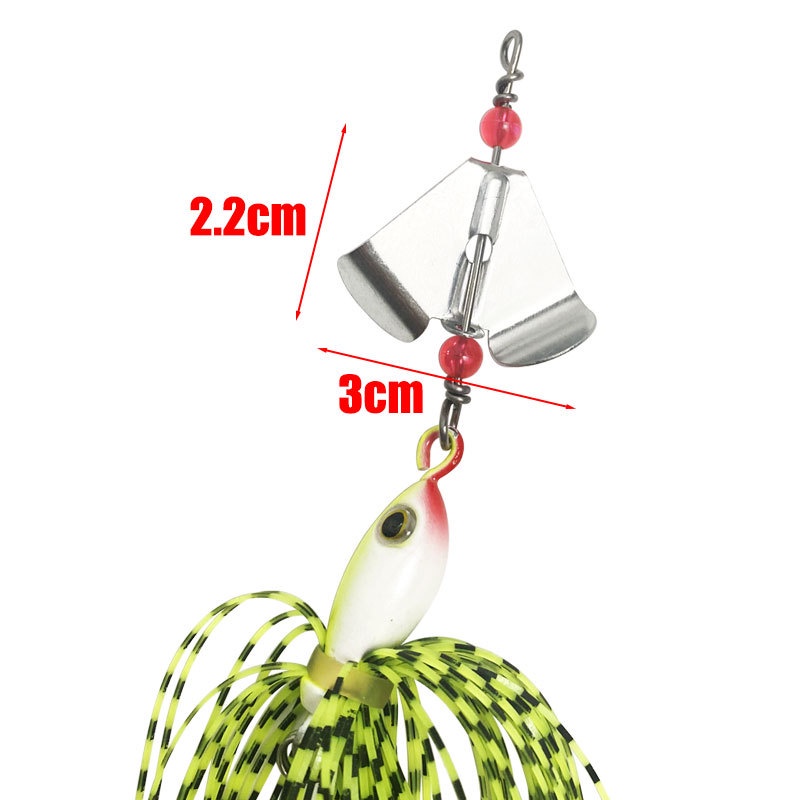 1 Mồi Giả Câu Cá 14cm 19g Mồi câu đầy màu sắc，Mồi câu có thể xoay Mồi câu có lông
