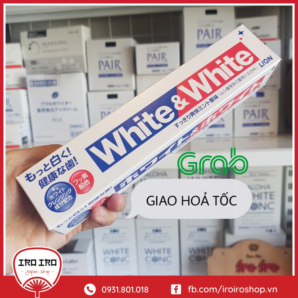 Kem đánh răng White White Nhật Bản 150g