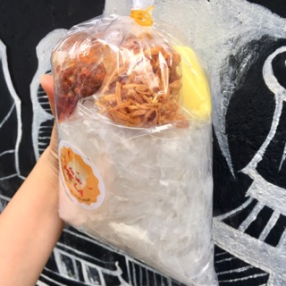 Combo 5 bich bánh tráng bơ khô gà 15k/ bịch