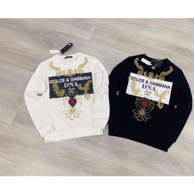 Áo nỉ DG cao cấp hoa văn thêu hàng Spf có sẵn