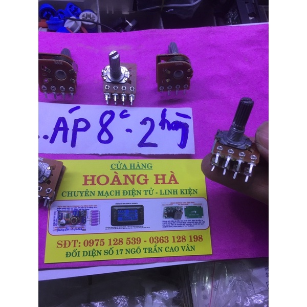 Chiết áp kép 8 chân 2 hàng
