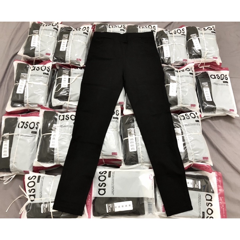 Quần Legging Nâng Mông ASOS Cạp Cao Siêu Co Giãn Loại 1 Big Size Đến 70kg | BigBuy360 - bigbuy360.vn