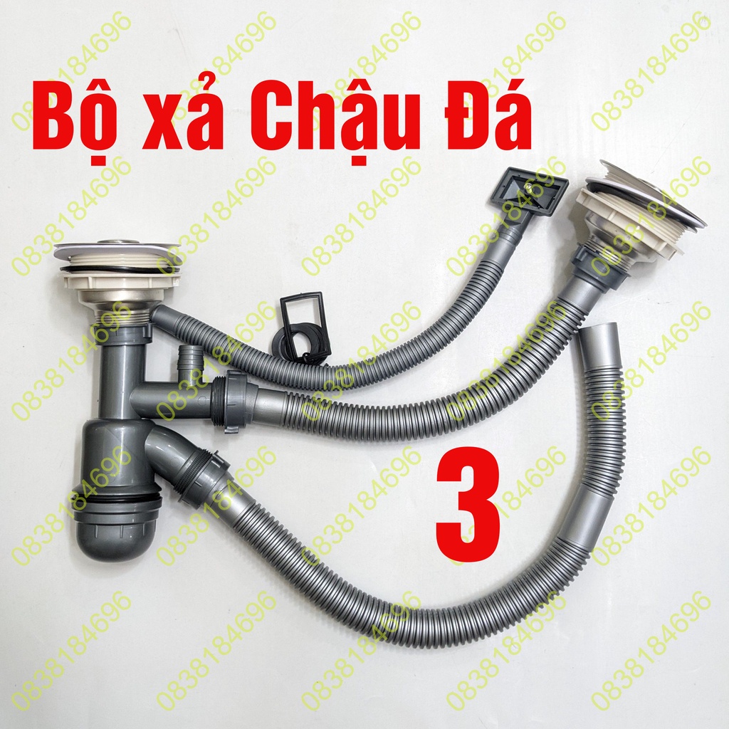 Bộ Xả Bồn Rửa Chén Đôi ,Xi Phông Xả Chậu Rửa Chén đôi, đơn NK09