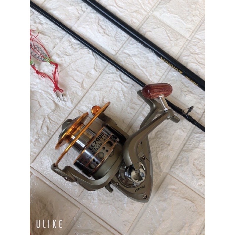 bộ sản phẩm 4 combo cần 2,4m máy 6000 kèm phụ kiện sản phẩm tốt 68