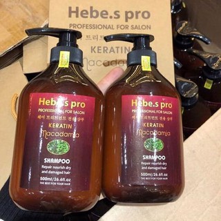  Cặp Dầu Gội Xả Hebe.s Pro