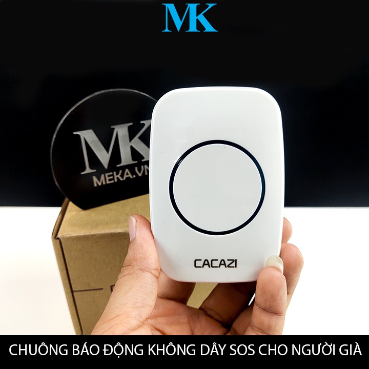 CHUÔNG BÁO ĐỘNG KHÔNG DÂY SOS CHO NGƯỜI GIÀ