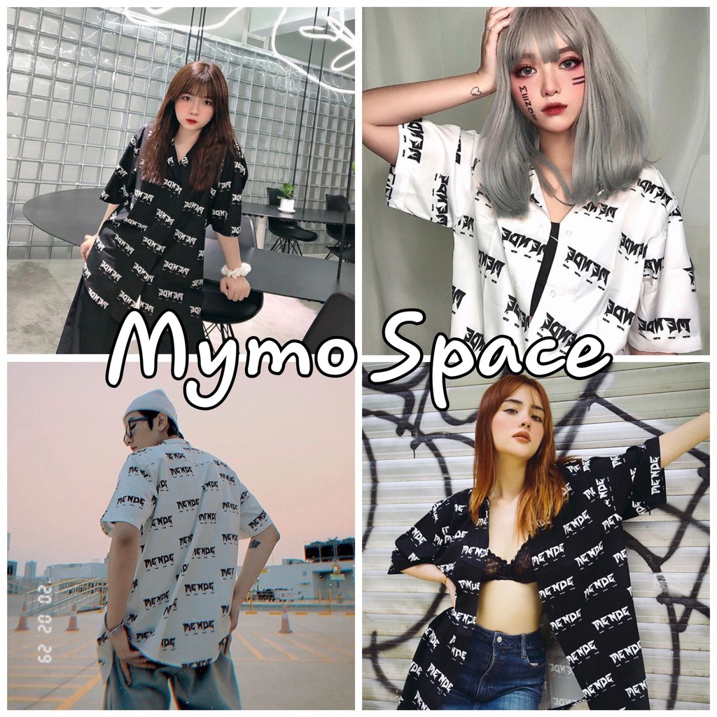 [ FULLTAG CHÍNH HÃNG ] Sơmi Họa Tiết Logo MENDE SS1 Fulltag (tag cổ + 2 tag giấy + tag tay) | Chuẩn Cao Cấp 1:1