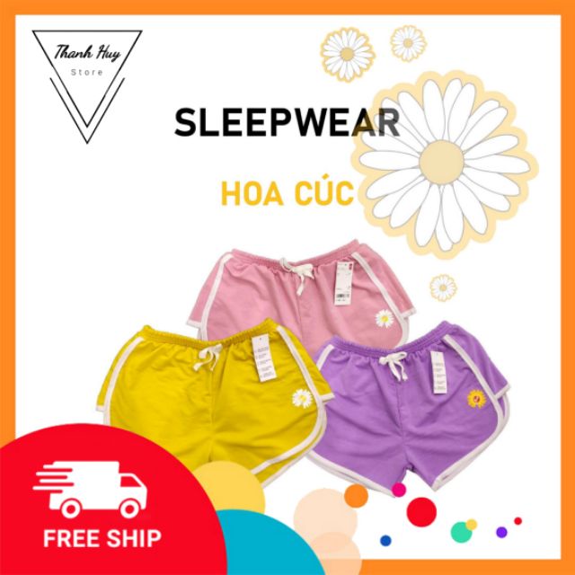 Quần Thể Thao hoa cúc🌼nữ (40kg-60kg)