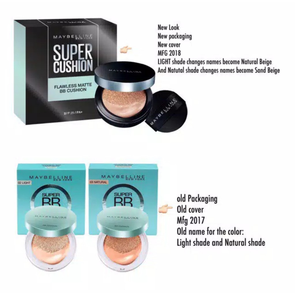 (hàng Mới Về) Phấn Nước Bb Maybelline Spf 25 | BigBuy360 - bigbuy360.vn