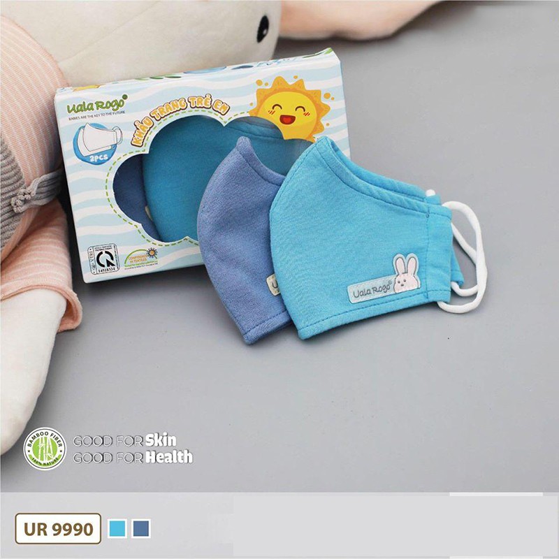 [Mã FAMAYFA2 giảm 10K đơn 50K] Khẩu trang UALA & ROGO sợi tre 4 lớp (2 chiếc /1 set ) | BigBuy360 - bigbuy360.vn