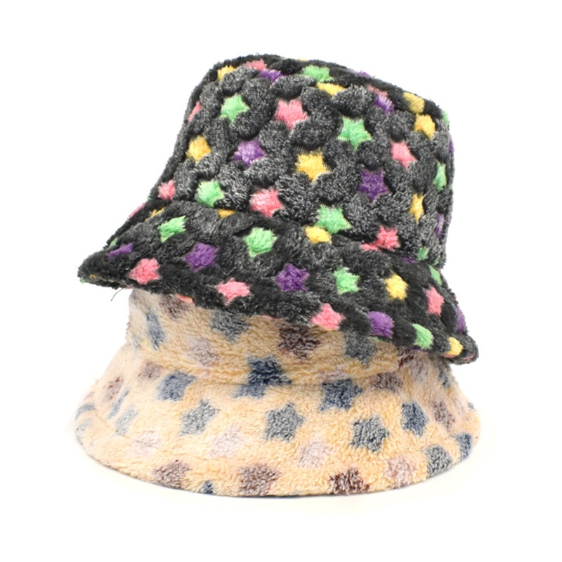 Mũ Tai Bèo 5 Điểm Họa Tiết Ngôi Sao Xinh Xắn Dễ Phối Đồ Thời Trang Cho Nữ