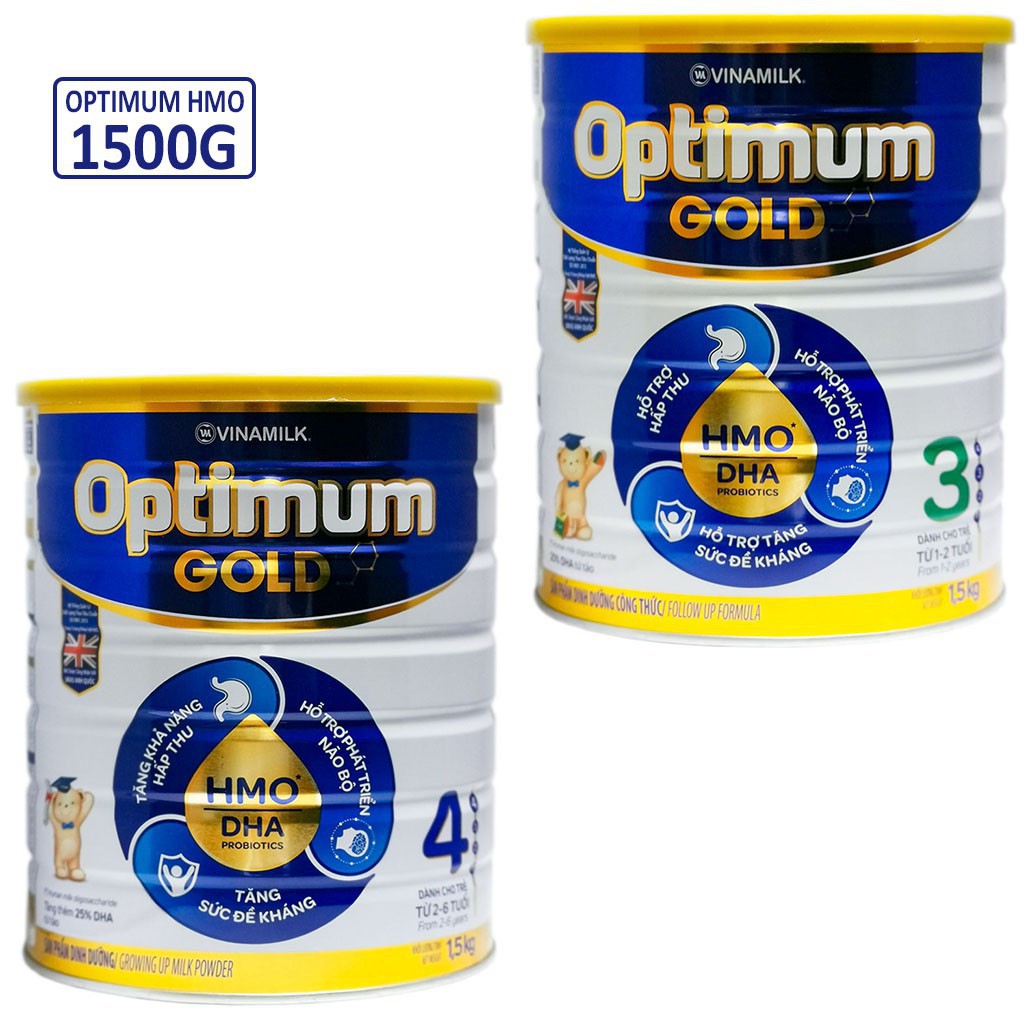 Sữa Vinamilk Optimum HMO 3-4 1450G