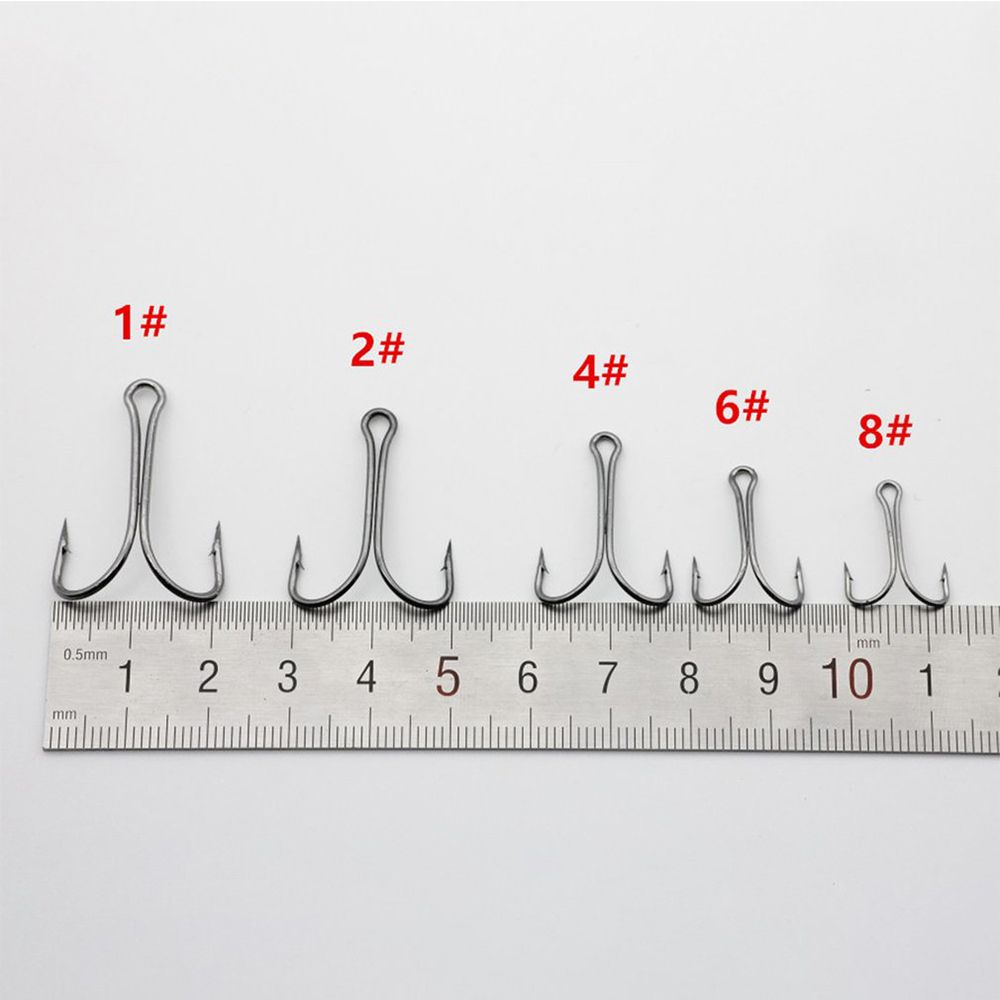 Mồi câu cá bằng thép không gỉ size 1 2 4 6 8