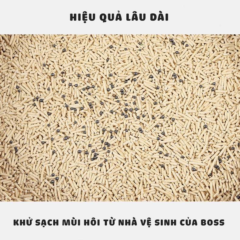 Hạt khử mùi cát mèo Diniopet hạt khử mùi than hoạt tính siêu hút