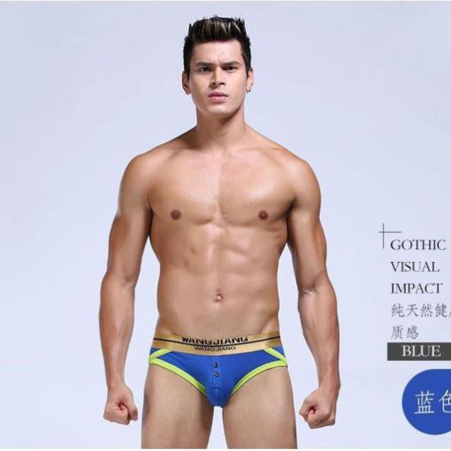 Quần lót nam tam giác cao cấp chất liệu thun cotton, Quần sịp nam tam giác thun cotton co dãn 4 chiều - 3017SJ