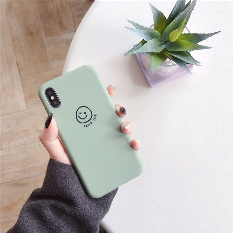Love You Case for iPhone Xsmax XR XS X 7 8 6 6S Plus 6sPlus 7plus Silicone Matte Handphone Shell 3 colors | BigBuy360 - bigbuy360.vn
