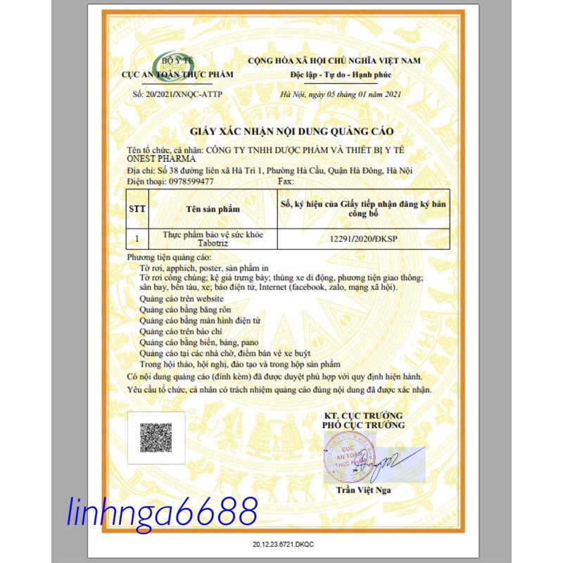 TABOTRIZ - Chất xơ hoà tan cho người bị táo bón,trĩ