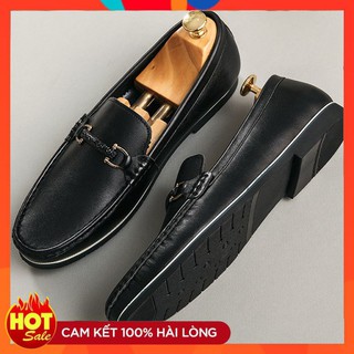 Giày Lười Nam Da Bò Cao Cấp Giày Nam Đẹp Giày Da Nam Công Sở GL33