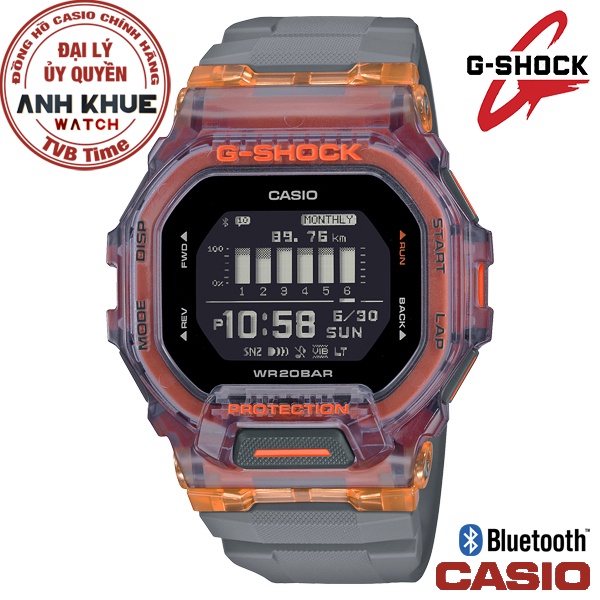 Đồng hồ nam Casio G-Shock chính hãng Anh Khuê GBD-200SM-1A5DR (45mm)