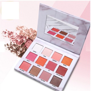 Bảng Phấn Mắt Lameila 12 Màu Vỏ Trắng Hàng Nội Địa Trung