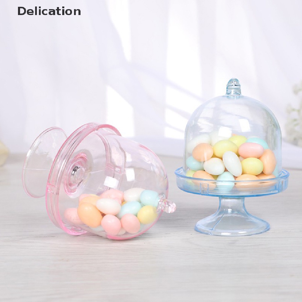 Khay Nhựa Trong Suốt Dùng Đựng Kẹo / Quà Tặng DIY