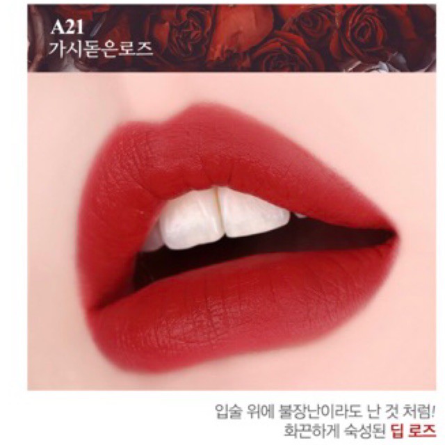 (SunShop) SON KEM Black Rouge Air Fit Velvet Tint Ver.4 Bad Rose | BigBuy360 - bigbuy360.vn