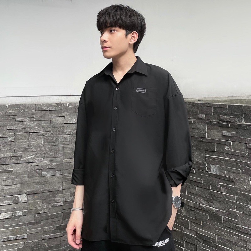 BASIC SHIRT ( Đen & Be ) | BigBuy360 - bigbuy360.vn