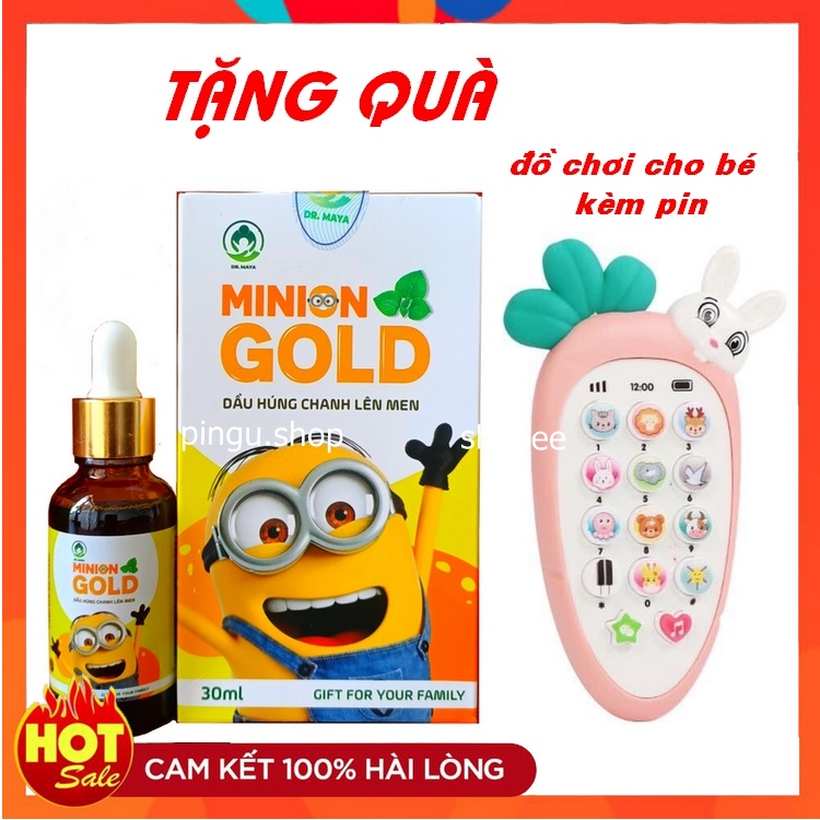 dầu húng chanh minion 30ml