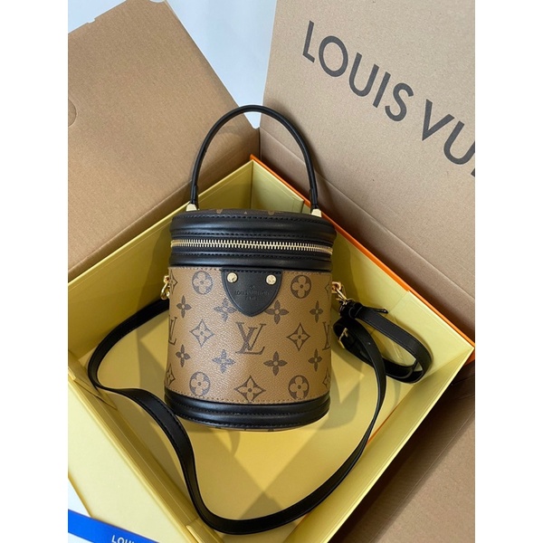 TÚI CẶP LỒNG LV CANNSE Size 15cm CHẤT DA THẬT