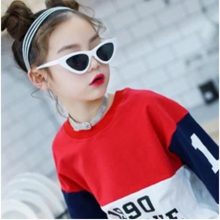 Kính cho bé trai bé gái - Kính râm Mắt Mèo mùa hè cho bé 1-6 tuổi chống tia UV gọng dẻo phong cách Hàn Quốc KM07