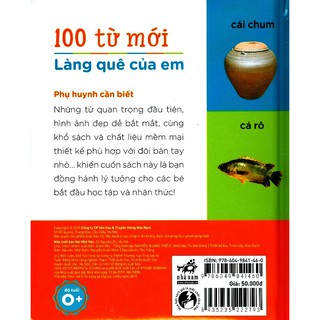 Sách - 100 Từ Mới - Làng Quê Của Em