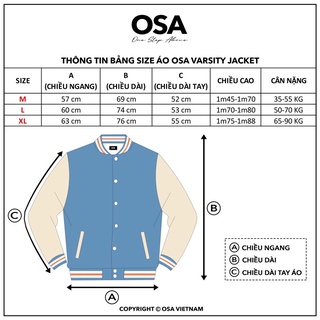 Áo Khoác OSA Varsity