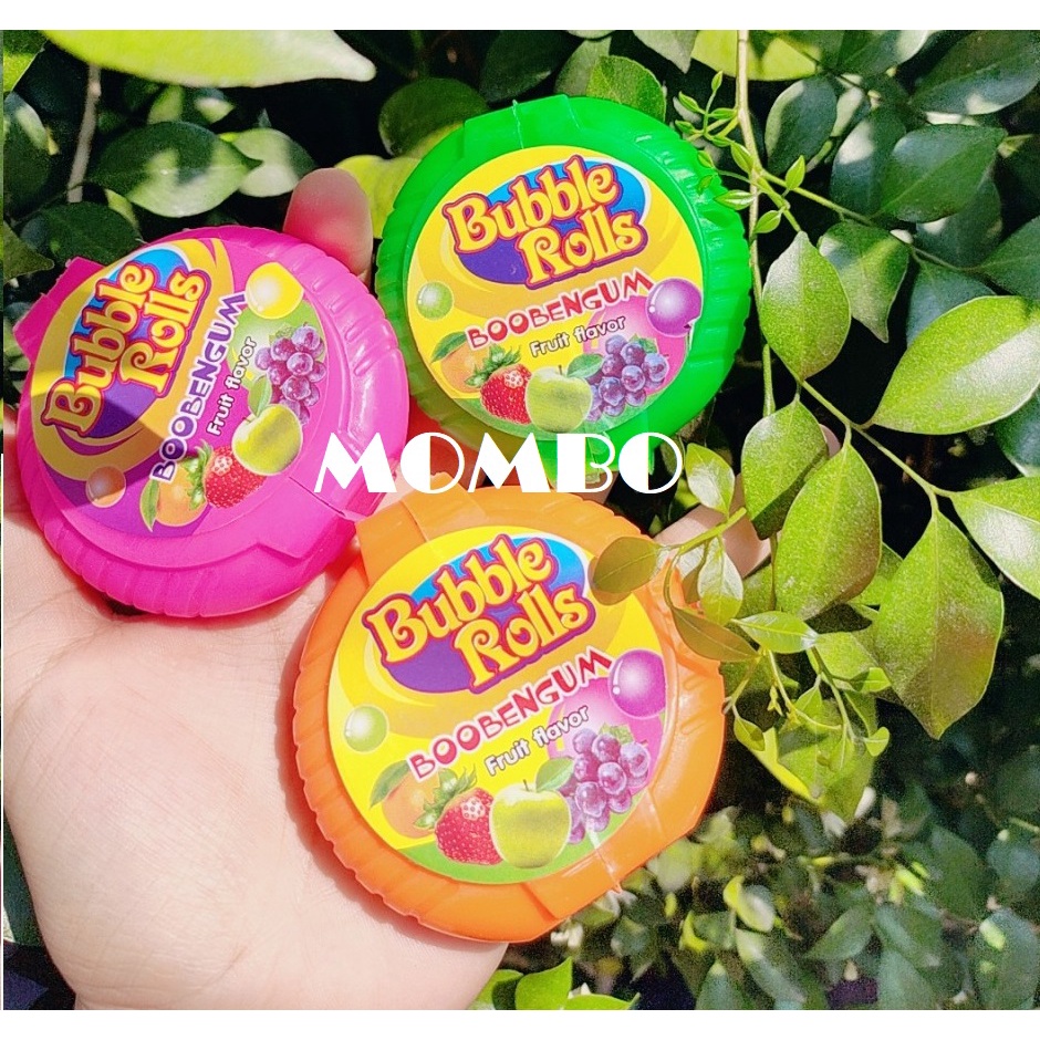 KẸO GUM CAO SU Bubble Rolls -kẹo cao su cuộn hương trái cây